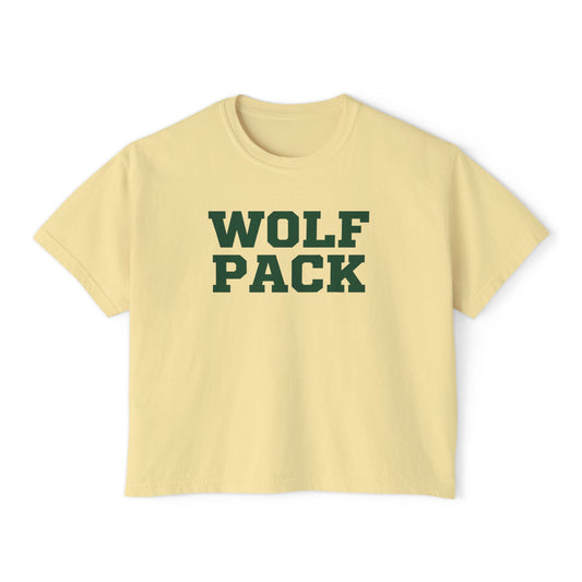 Park Cottage Grove Wolfpack Casual Women's Boxy Tee