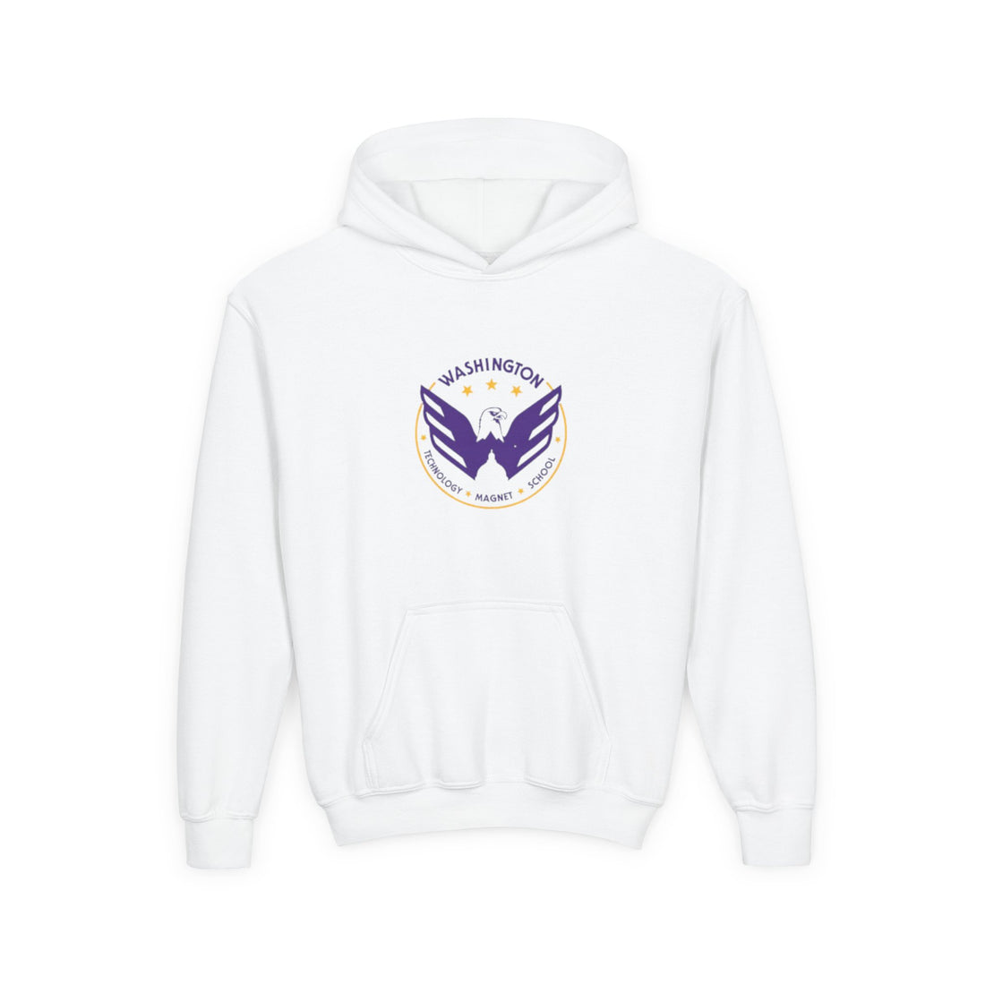 Saint Paul Washington Tech Youth Heavy Blend Hoodie