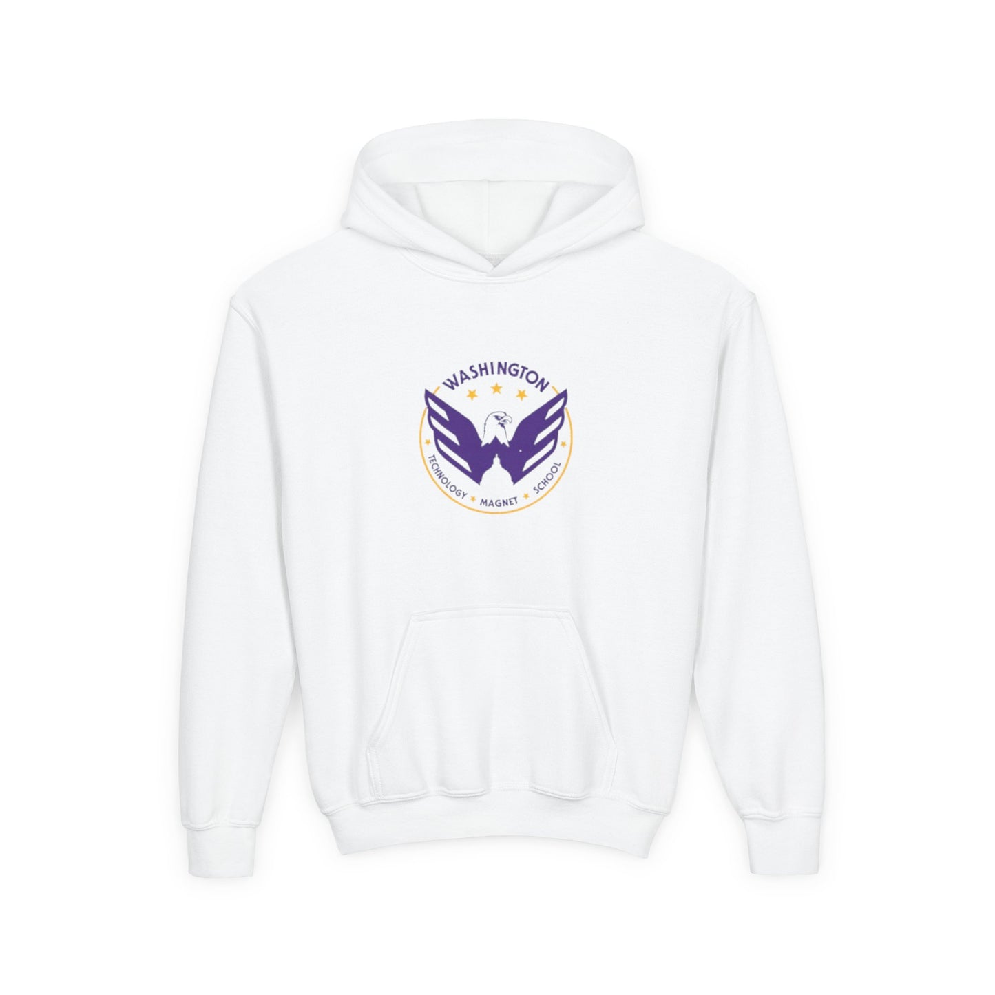 Saint Paul Washington Tech Youth Heavy Blend Hoodie