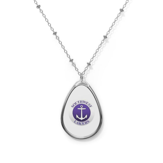 Minneapolis Southwest Lakers Oval Necklace