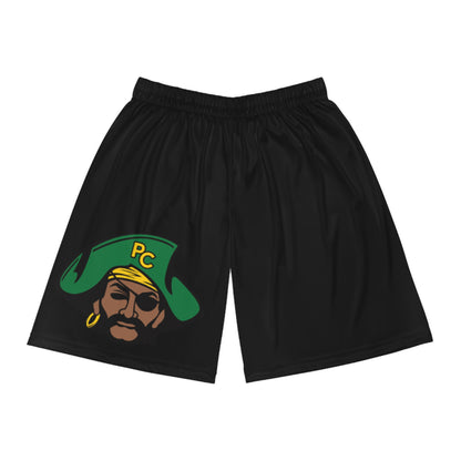 Park Center Pirates Black Basketball Shorts - Perfect for Sports & Casual Wear