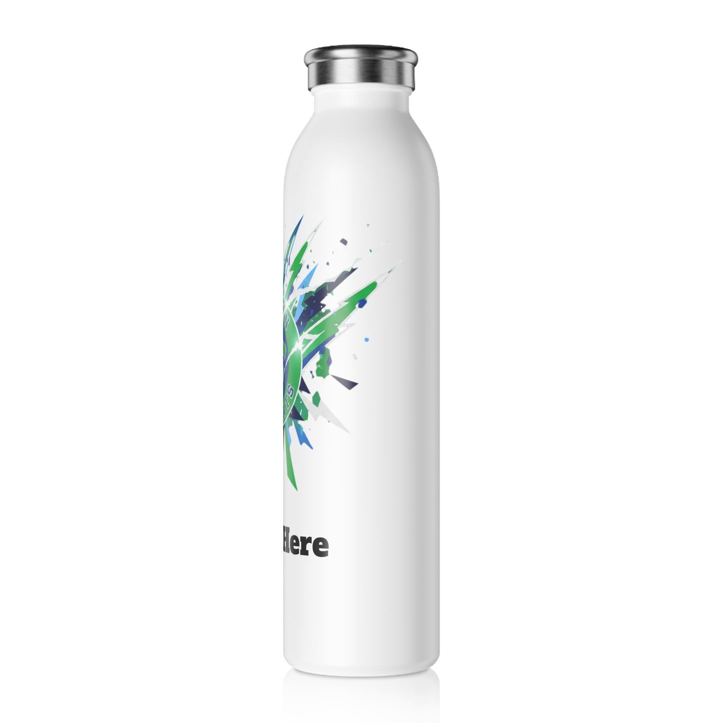 Eagan Wildcats Slim Water Bottle —  Stainless Insulated Bottle