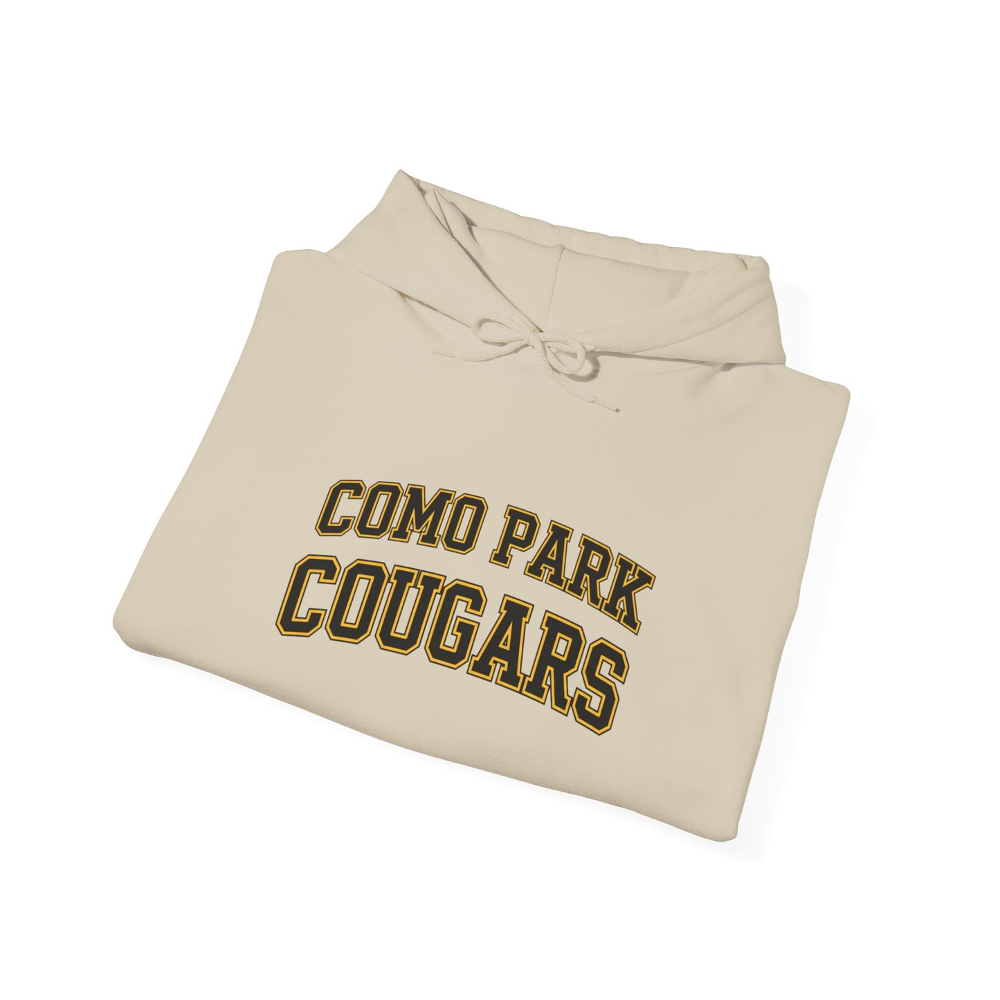 Saint Paul Como Park Cougars Block Hoodie