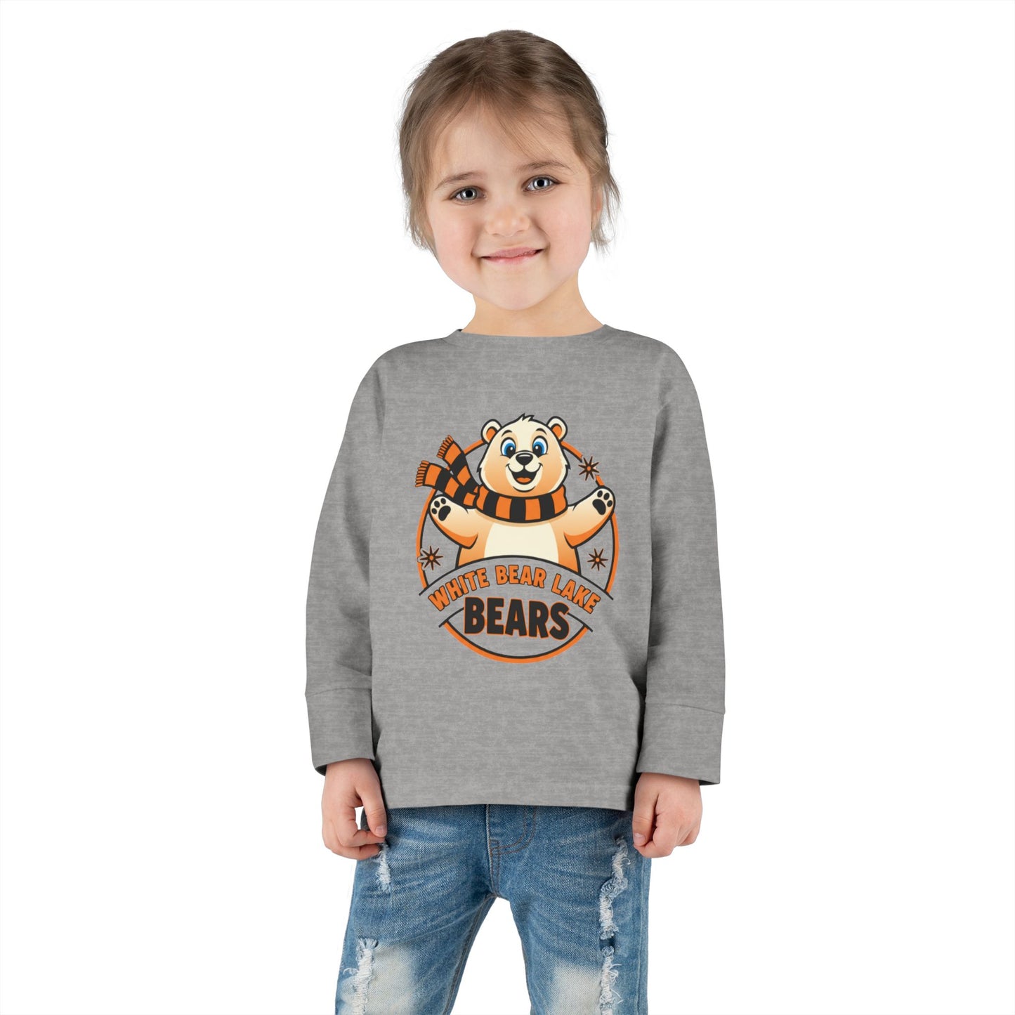 Toddler Long Sleeve Tee - White Bear Lake Bears