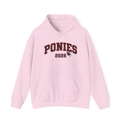 Stillwater Ponies Class of 2026 Block Hoodie
