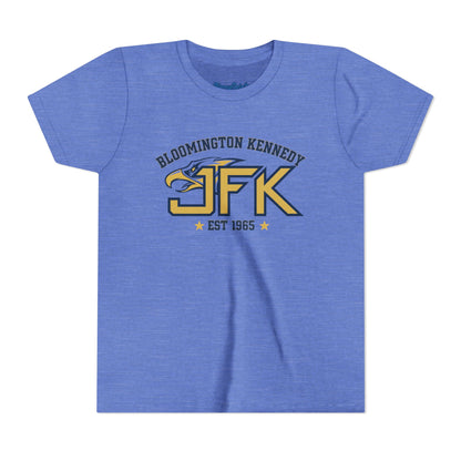 Youth Bloomington Kennedy JFK Est. 1965 Short Sleeve T-Shirt