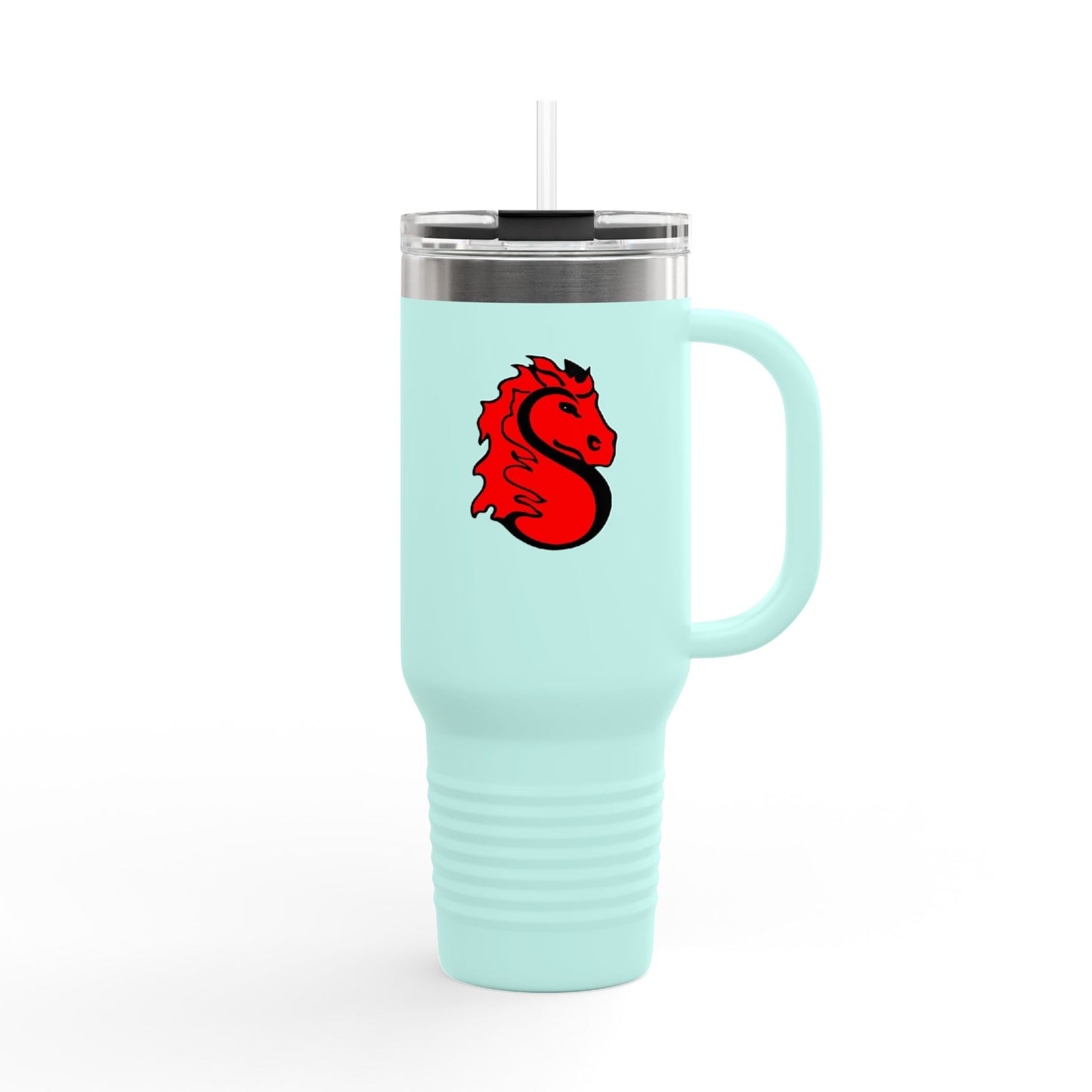 Custom Insulated Travel Mug - 40oz Stillwater Ponies Design