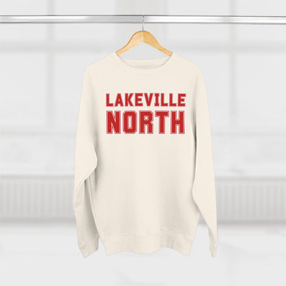 Lakeville North Crewneck Sweatshirt — Vintage Campus Pullover with Panther Logo