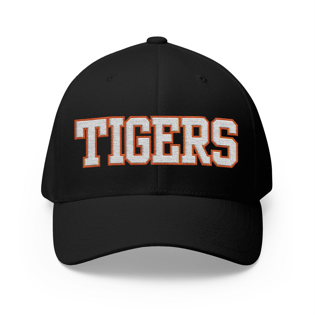 Farmington Tigers White Varsity Embroidered Cap