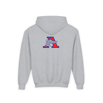 Robbinsdale Armstrong Falcons Youth Heavy Blend Hooded Sweatshirt - Perfect for School and Sports Events