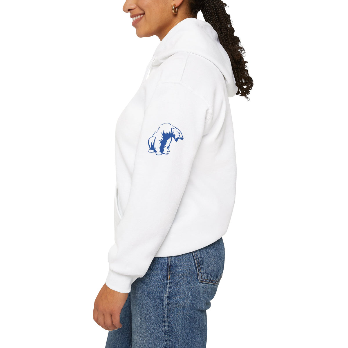 Minneapolis North Polars Hoodie — Retro Block Letter Graphic Pullover