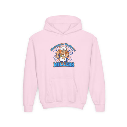 Minneapolis Washburn Millers Youth Heavy Blend Hooded Sweatshirt -  Casual Comfort for Young Adventurers