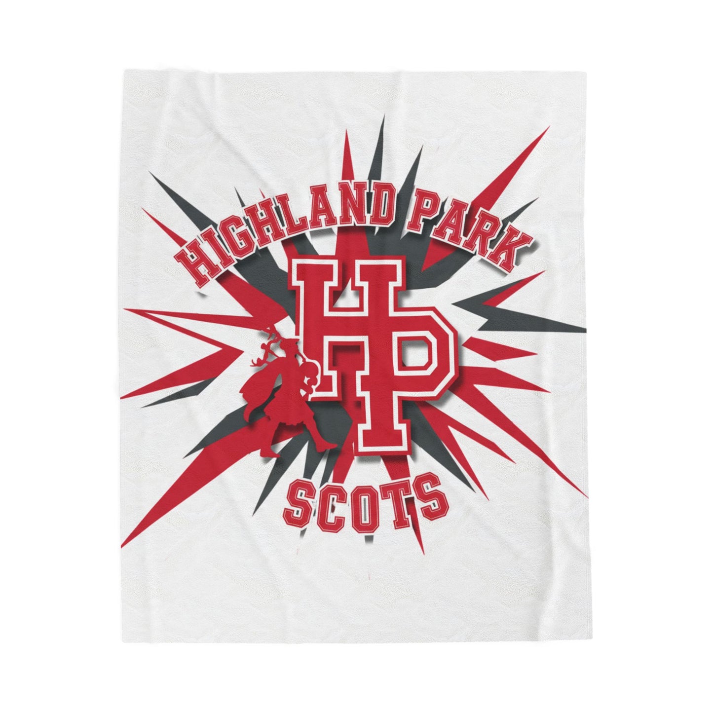 Saint Paul Highland Park Cozy Velveteen Plush Blanket