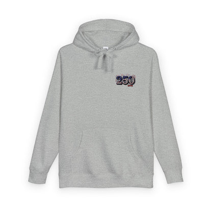 250th Anniversary Hoodie — Small Right-Chest Logo