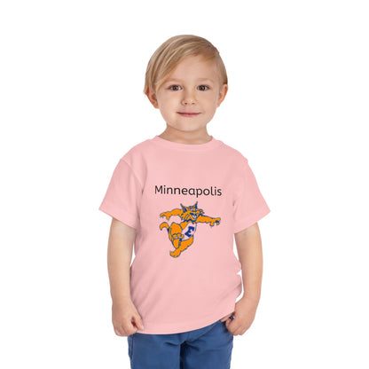 Minneapolis Edison Tommies Toddler Short Sleeve Tee - Fun and Playful Kids Shirt