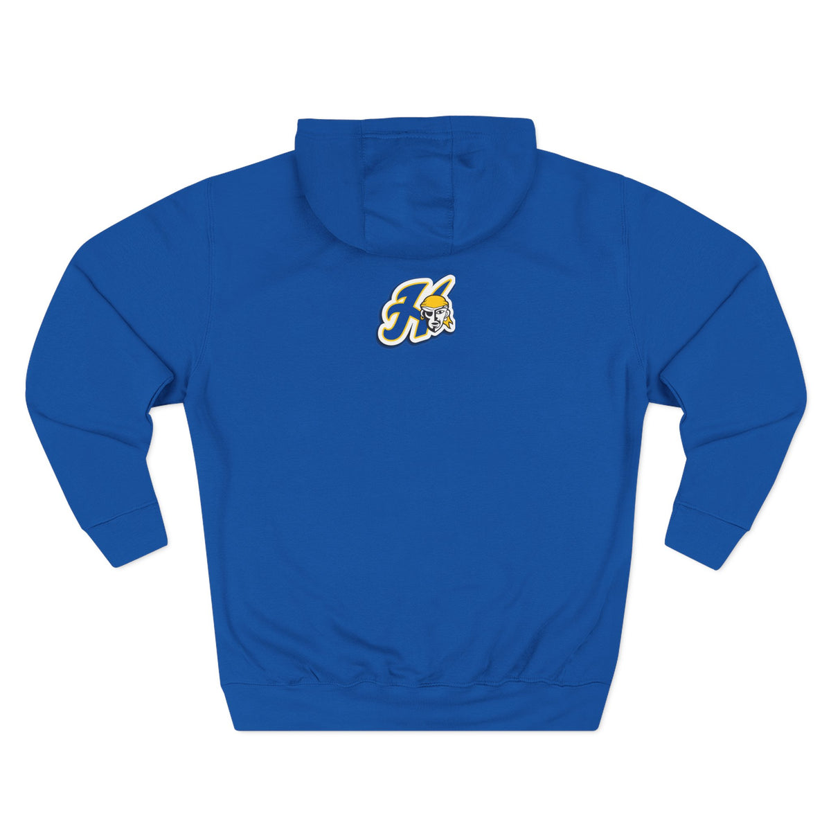 Hastings Raiders Hoodie — Collegiate Pullover with Bold Varsity Text