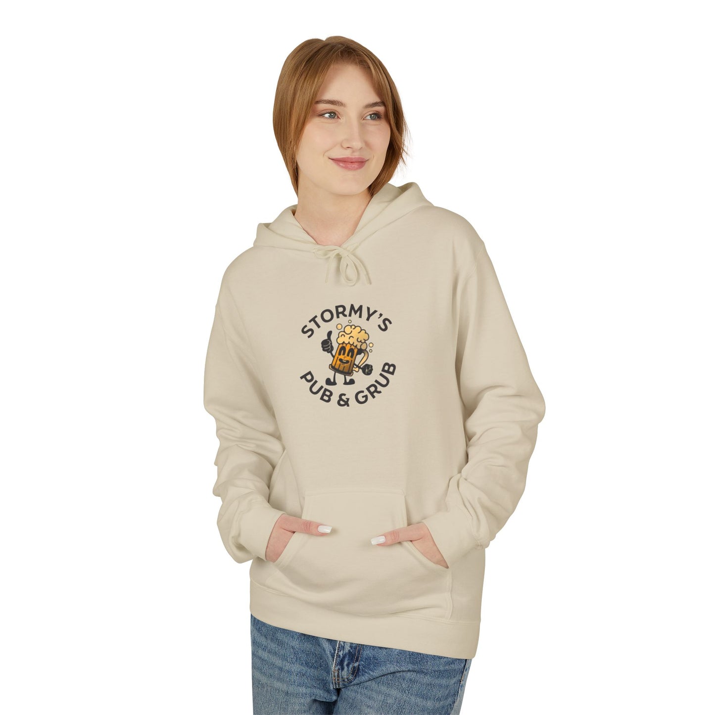 Stormy's Pub & Grub Hoodie – Vintage Pub Logo Pullover