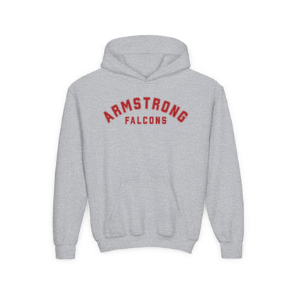 Robbinsdale Armstrong Falcons Youth Heavy Blend Hooded Sweatshirt - Perfect for School and Sports Events