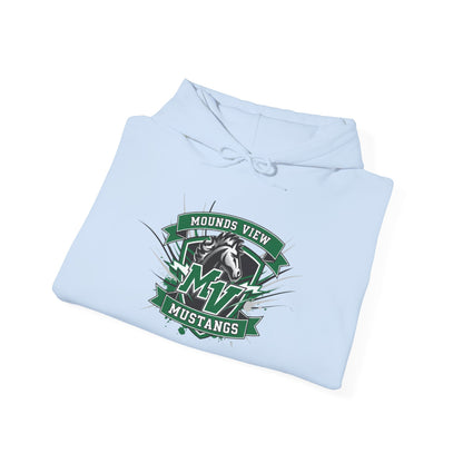 Mounds View Mustangs Vintage School Mascot Sweatshirt