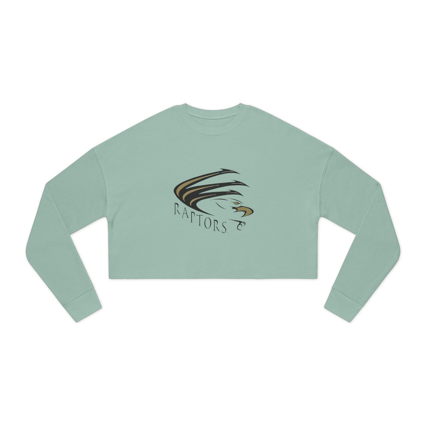 East Ridge Raptors Women's Cropped Sweatshirt - Stylish Raptors Design for Casual Vibes
