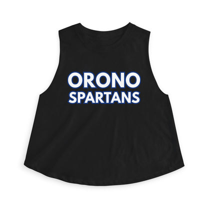Orono Spartans Crop Top — Women’s School Spirit Tank