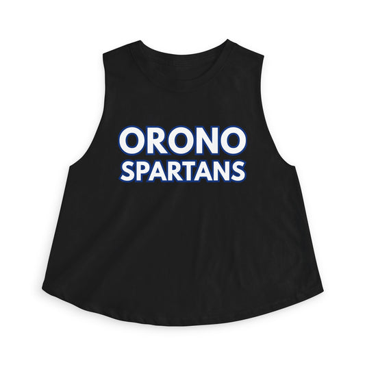 Orono Spartans Crop Top — Women’s School Spirit Tank