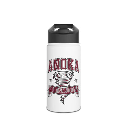 Anoka Tornadoes Stainless Steel, Durable Water Bottle