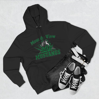 Mounds View Mustangs Three-Panel Fleece Hoodie