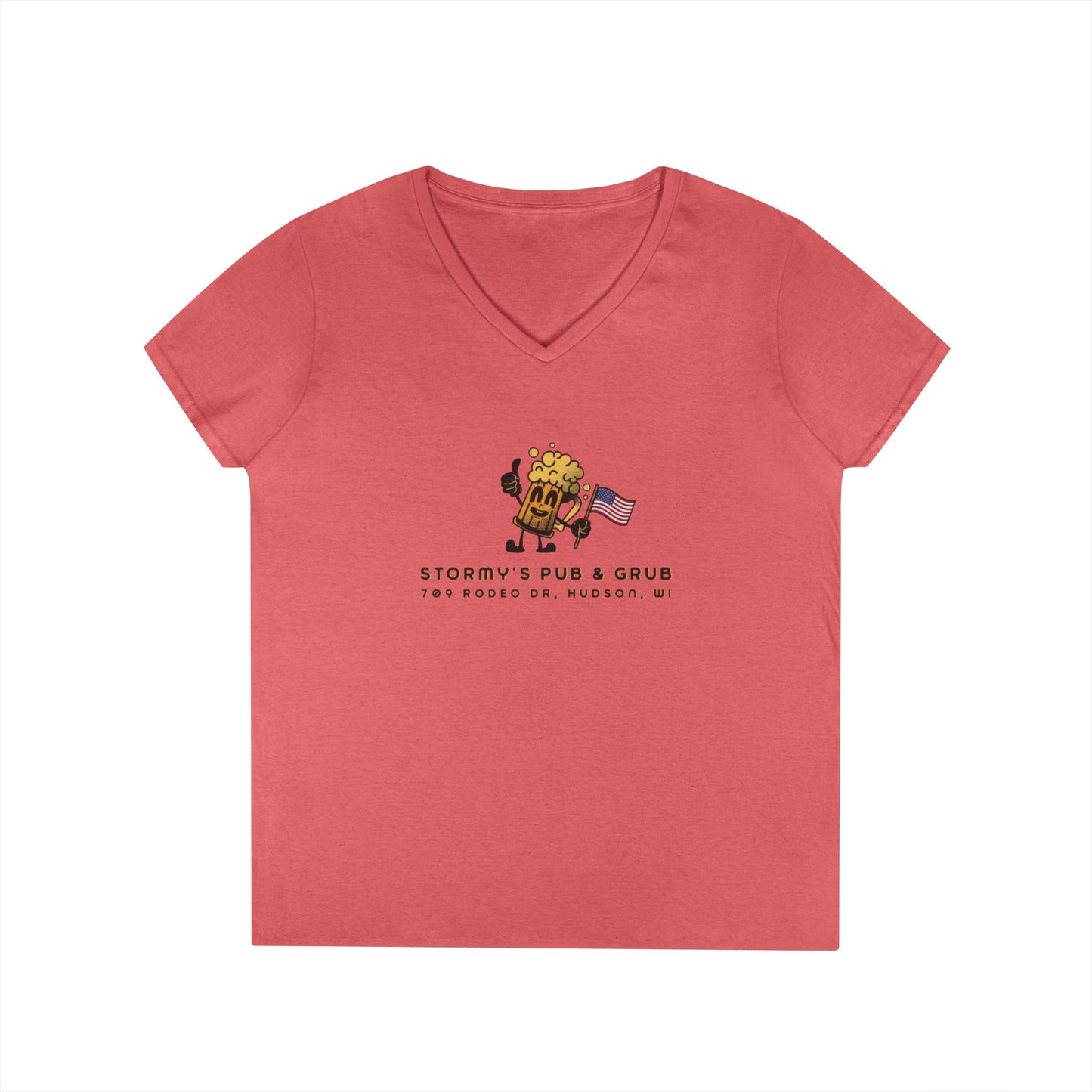 Women's V-Neck T-Shirt — "I Only Drink Beer 3 Days a Week: Yesterday, Today & Tomorrow"