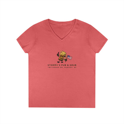 Women's V-Neck T-Shirt — "I Only Drink Beer 3 Days a Week: Yesterday, Today & Tomorrow"