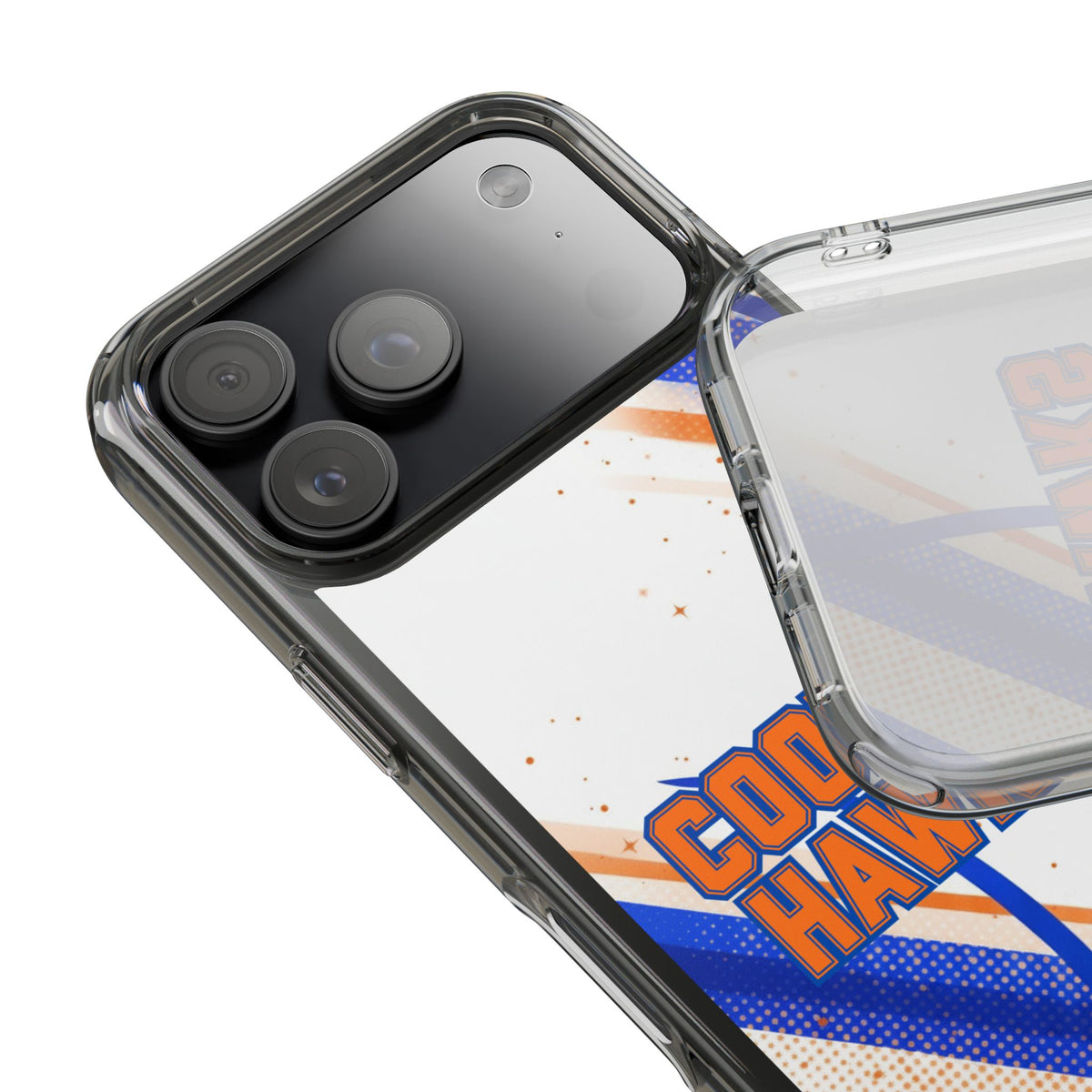 Robbinsdale Cooper Hawks Clear Phone Case - Stylish & Durable Protection