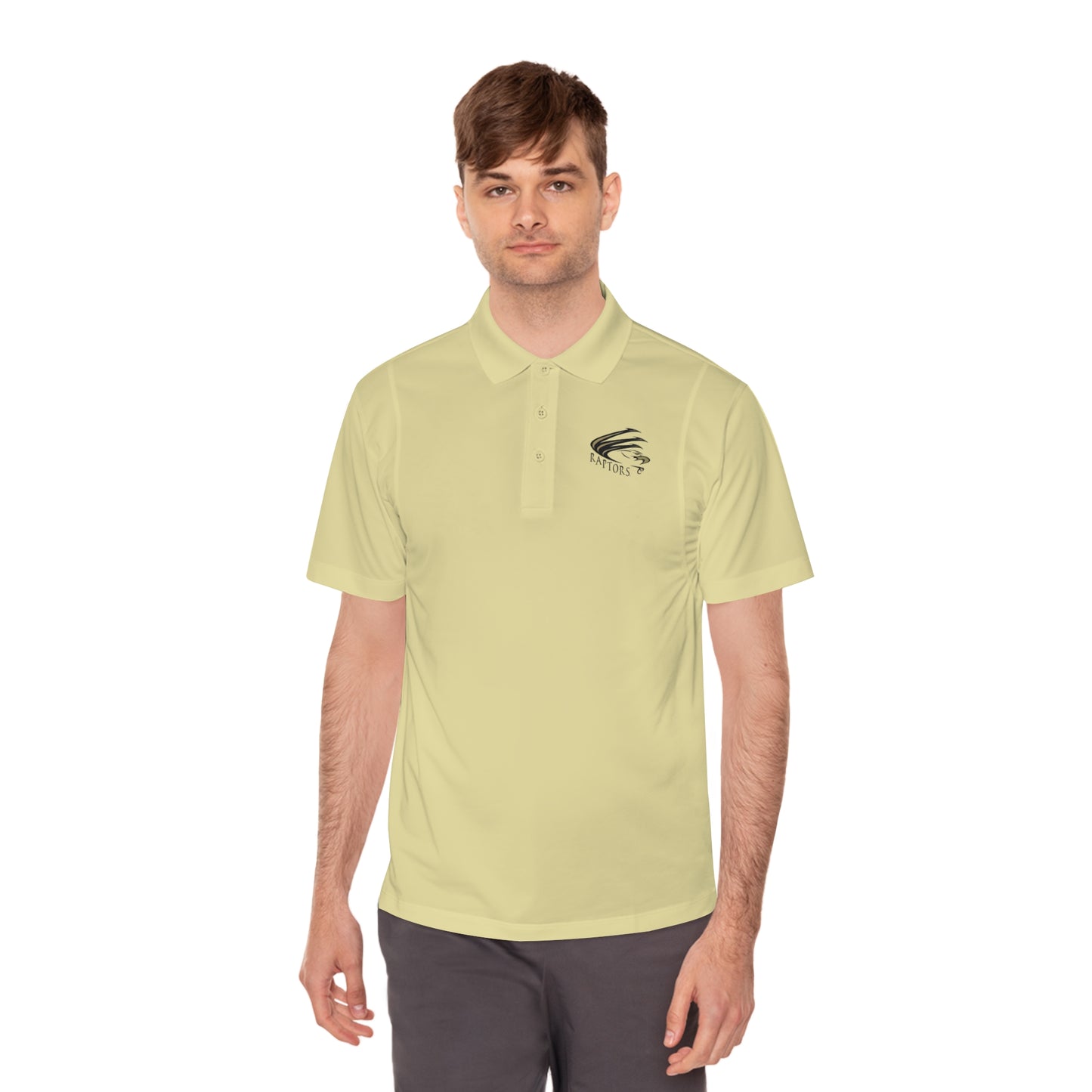 East Ridge Raptors Men's Sport Polo Shirt - Lightweight Performance Wear for Active Lifestyle