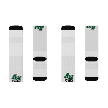 Mounds View Mustangs Sublimation Socks
