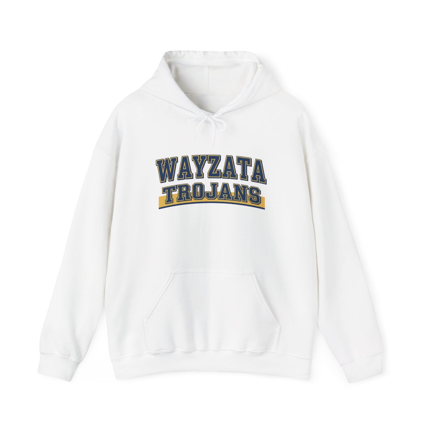 Wayzata Trojans Block Hoodie