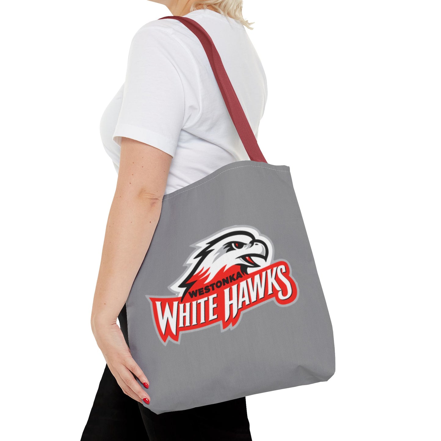 Mound Westonka White Hawks Tote Bag - Versatile Eco-Friendly Carrier