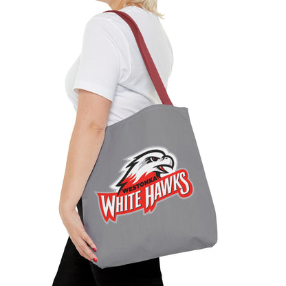 Mound Westonka White Hawks Tote Bag - Versatile Eco-Friendly Carrier