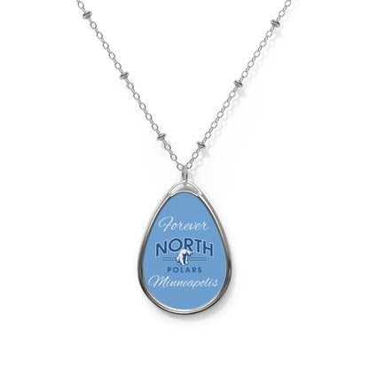 Minneapolis North Polars Elegant "Forever" Oval Necklace