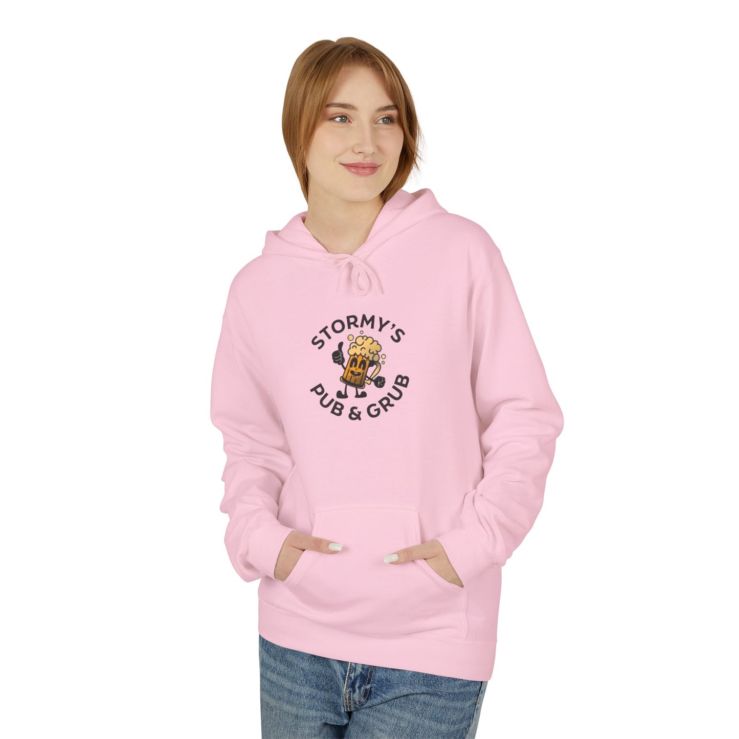 Stormy's Pub & Grub Hoodie – Vintage Pub Logo Pullover