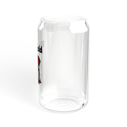 Richfield Spartans Stylish 16oz Sipper Glass, Eco-Friendly Drinkware