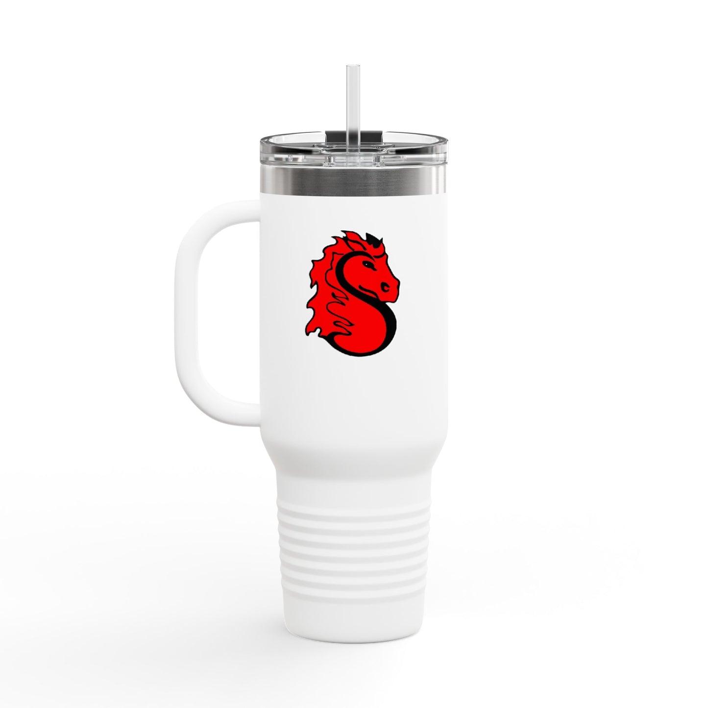 Custom Insulated Travel Mug - 40oz Stillwater Ponies Design