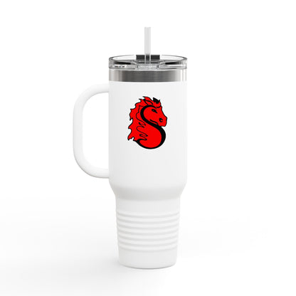Custom Insulated Travel Mug - 40oz Stillwater Ponies Design
