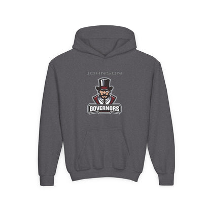 Saint Paul Johnson Youth Heavy Blend Hooded Sweatshirt - Governors Design