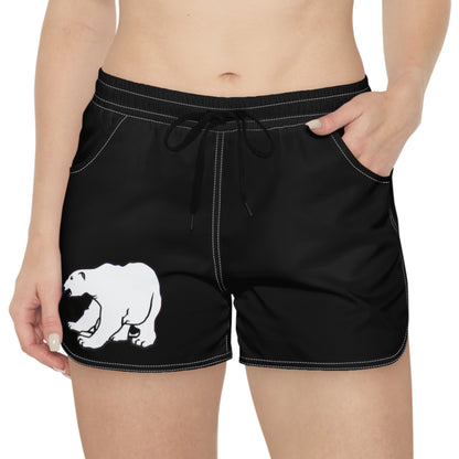 North Saint Paul NSP Polars Women's Black Casual Shorts