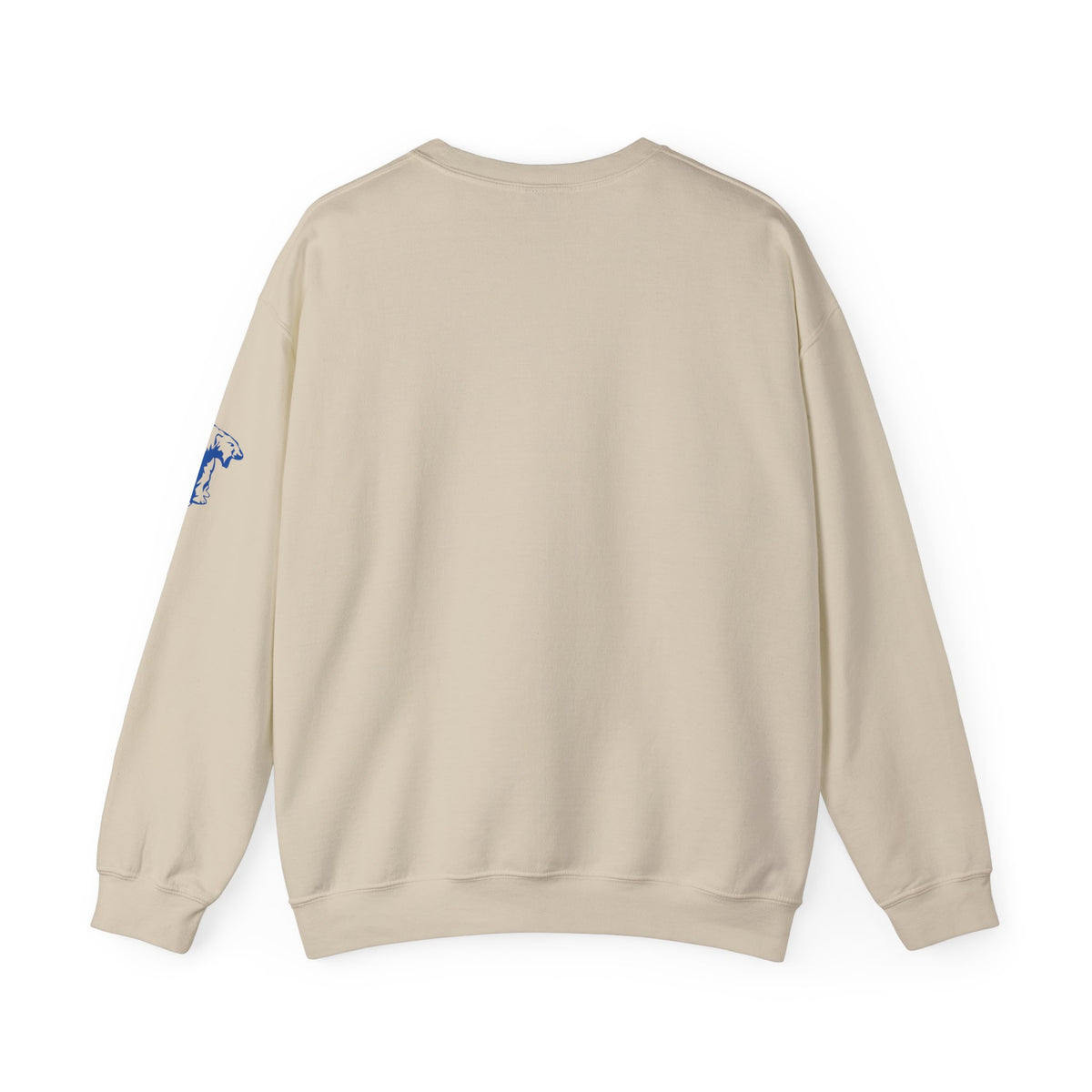 Minneapolis North Crewneck Sweatshirt — Retro Blue Lettering