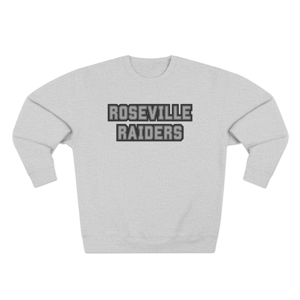 Roseville Raiders Unisex Crewneck Sweatshirt with Minimalist Design