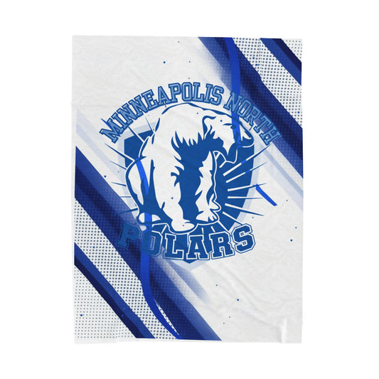Cozy Minneapolis North Polars Plush Blanket