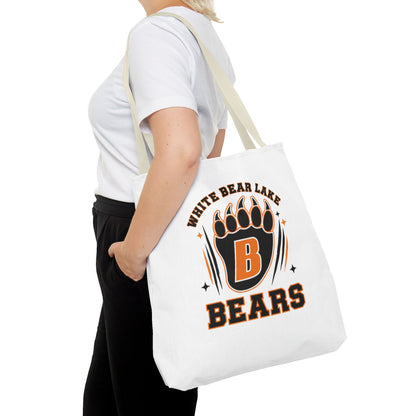 White Bear Bears Tote Bag