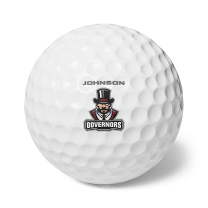 Saint Paul Johnson Governor's Golf Balls - Personalized 6-Pack for Golf Enthusiasts