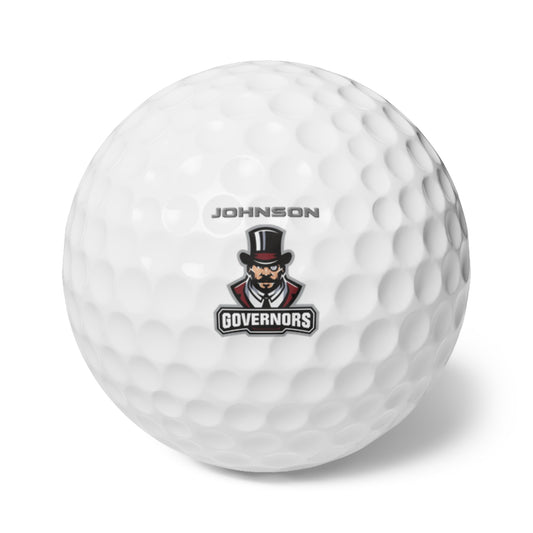 Saint Paul Johnson Governor's Golf Balls - Personalized 6-Pack for Golf Enthusiasts