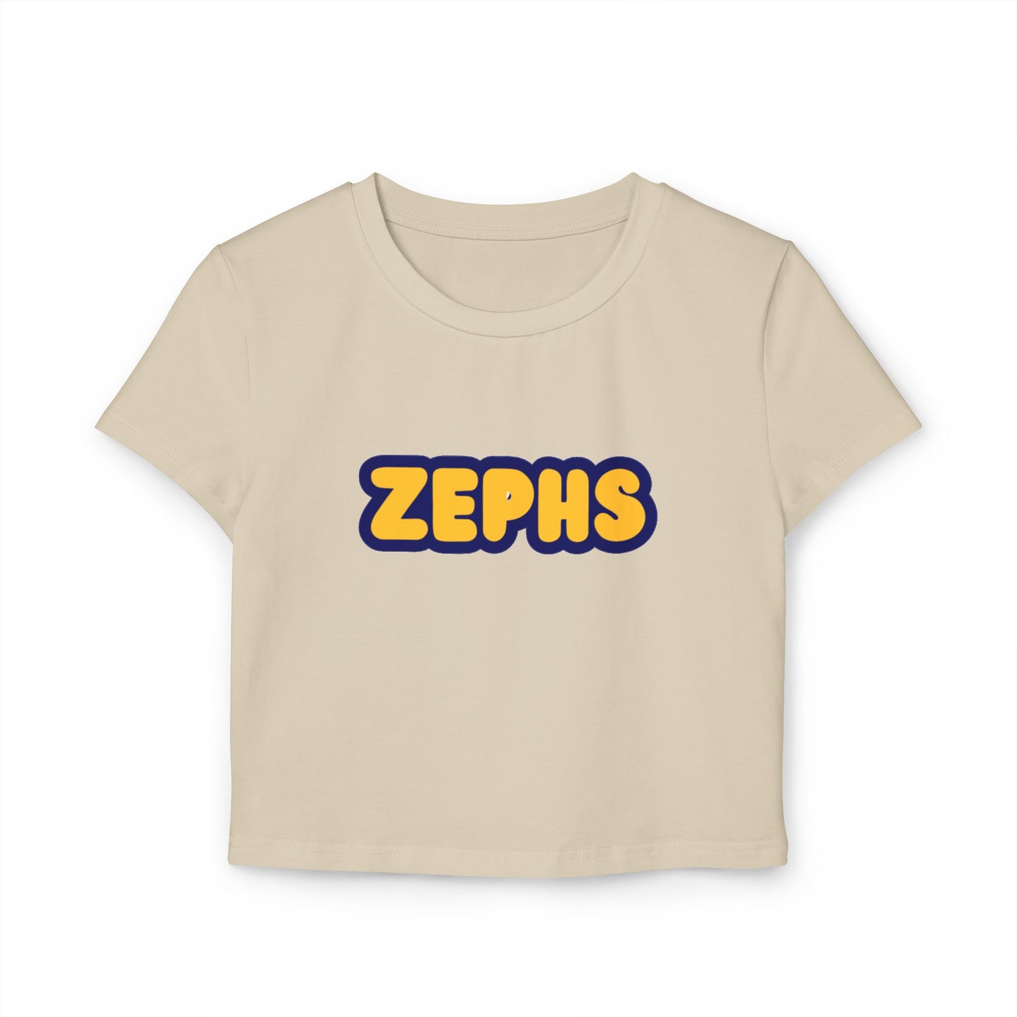 Mahtomedi Zephyrs Women’s Baby Tee - Retro Graphic Top for Casual Vibes